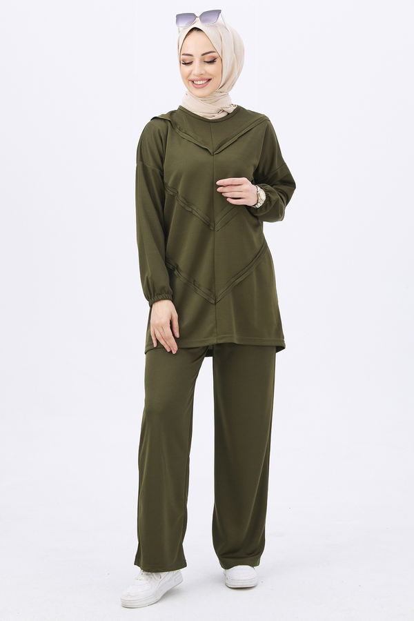 Tunik Pantolon Haki - 11055