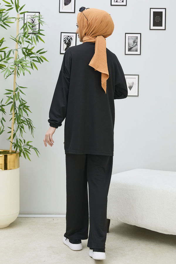Tunik Pantolon Siyah - 11055