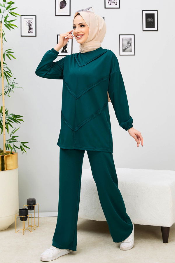 Tunik Pantolon Yeşil - 11055