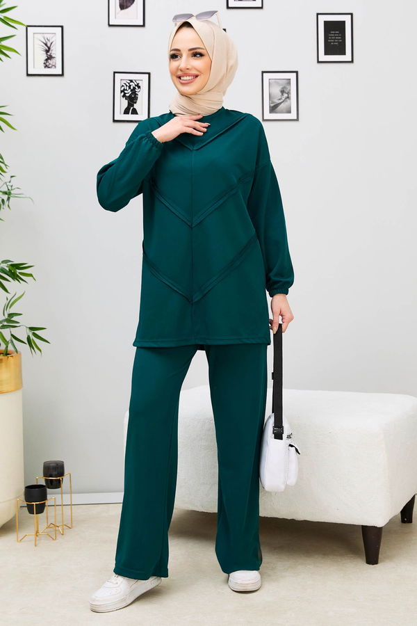 Tunik Pantolon Yeşil - 11055
