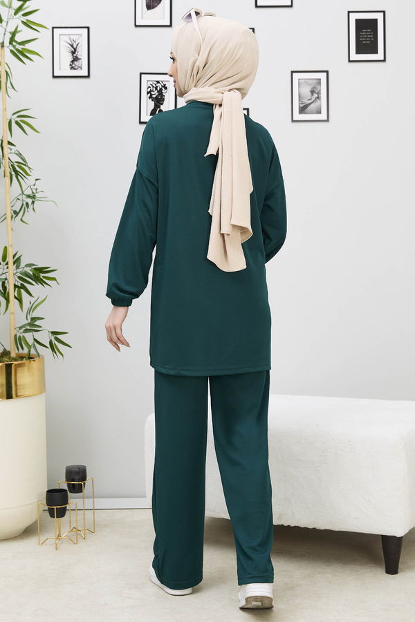 Tunik Pantolon Yeşil - 11055
