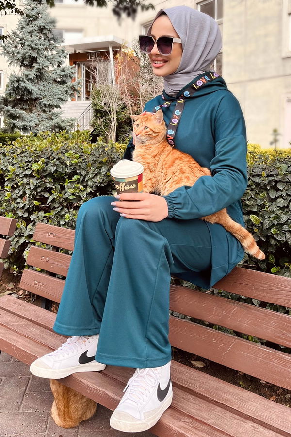 Tunik Pantolon Yeşil - 11056