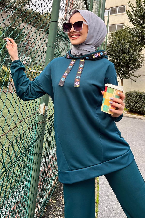 Tunik Pantolon Yeşil - 11056