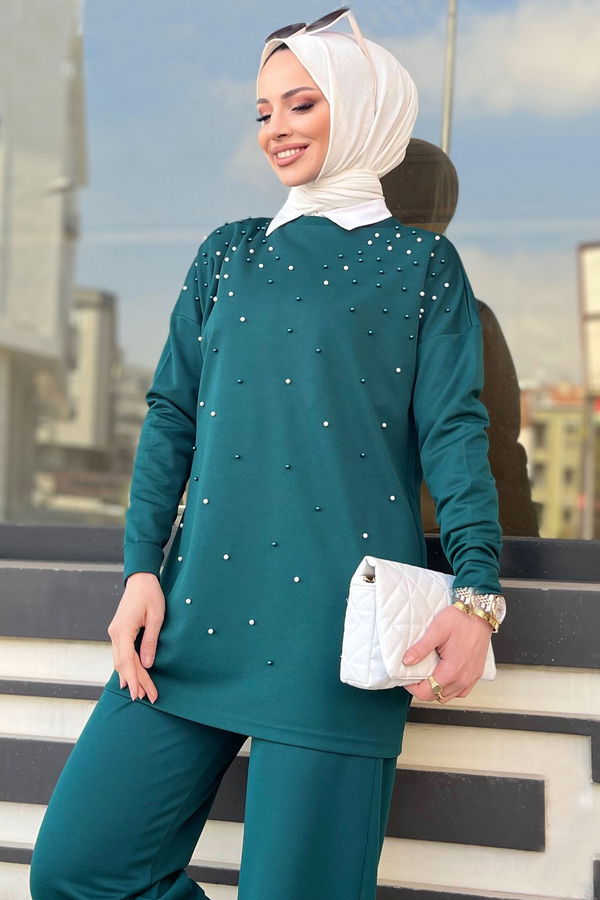 Tunik Pantolon Yeşil - 11334