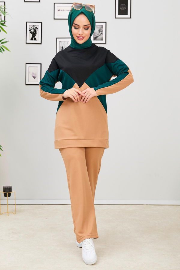 Tunik Pantolon Yeşil - 11335
