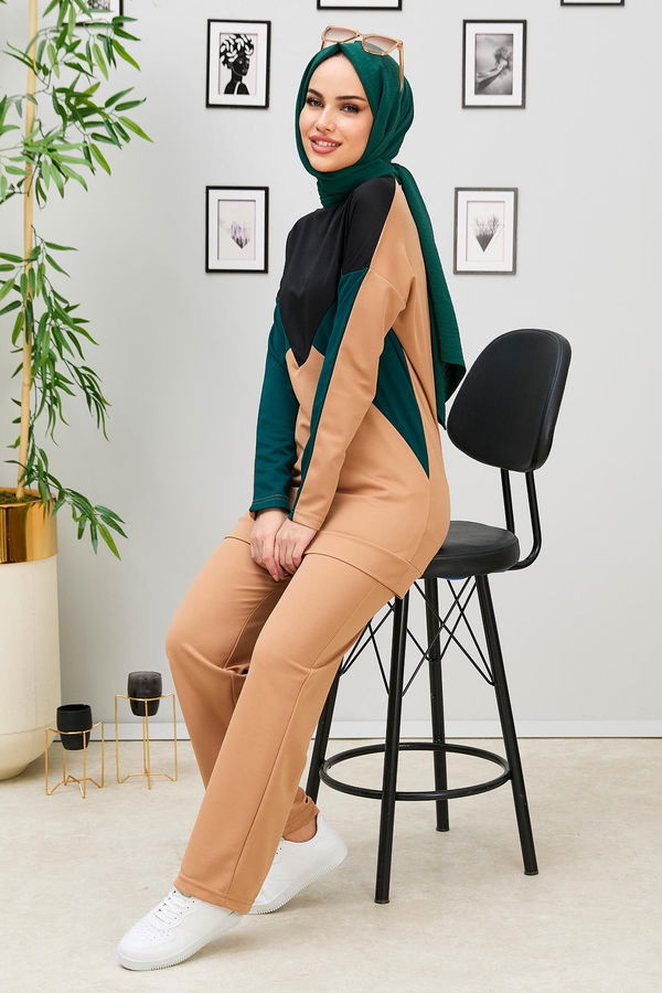 Tunik Pantolon Yeşil - 11335