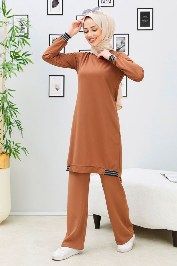 Tunik Pantolon Taba - 11352