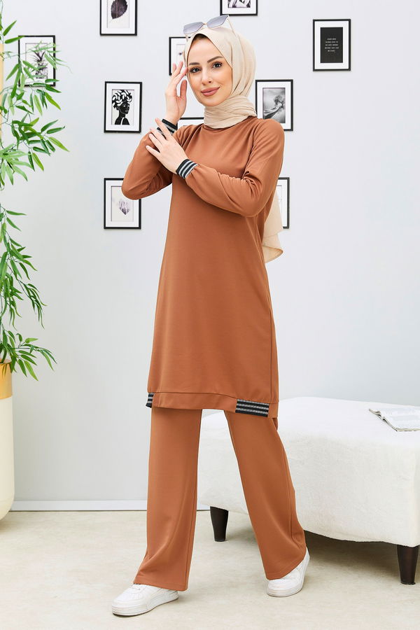 Tunik Pantolon Taba - 11352