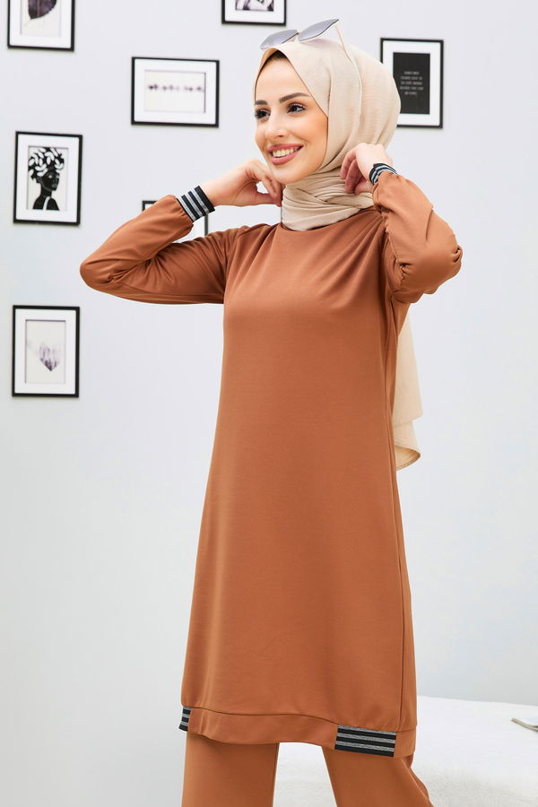 Tunik Pantolon Taba - 11352