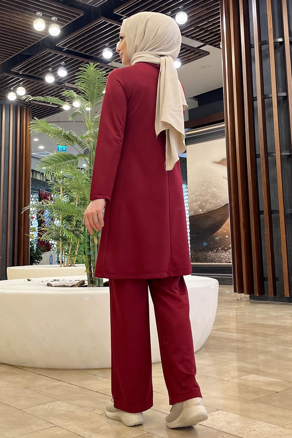 Tunik Pantolon Bordo - 11356 BORDO
