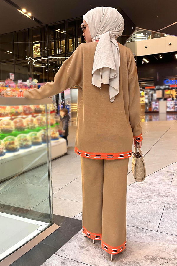 Triko Tunik Pantolon Vizon - 21802