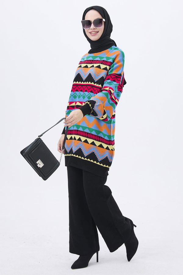 Triko Tunik Pantolon Siyah - 21834