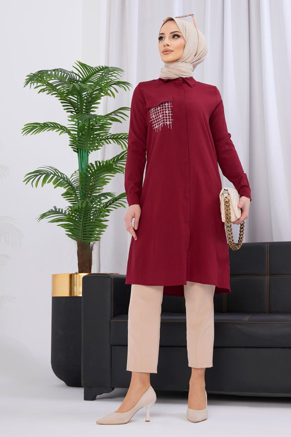 Tunik Bordo - 3984