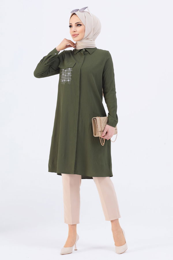 Tunik Haki - 3984 HAKİ