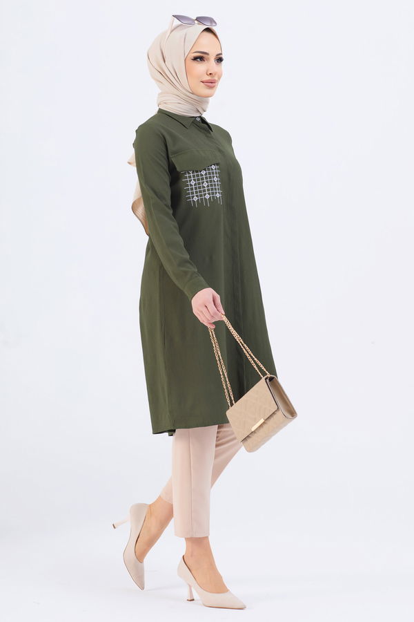 Tunik Haki - 3984 HAKİ