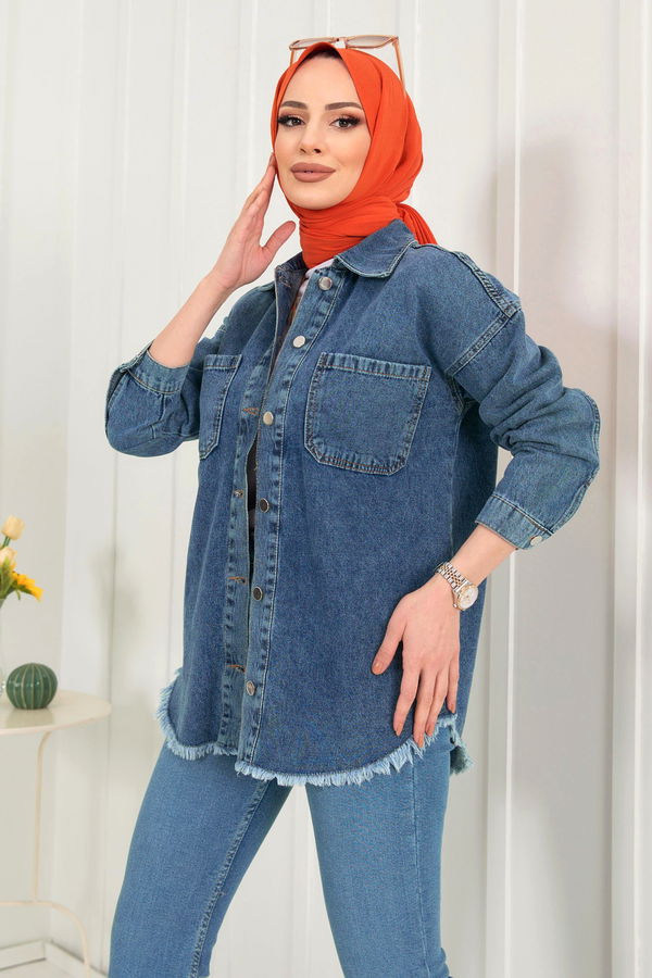 Kot Gömlek Mavi - 11394