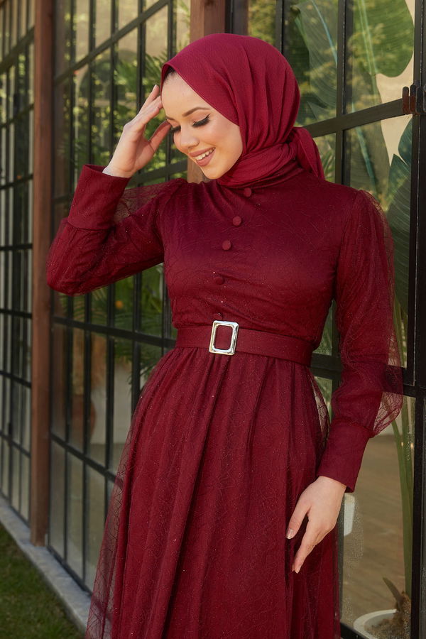 Abiye Bordo - 11461
