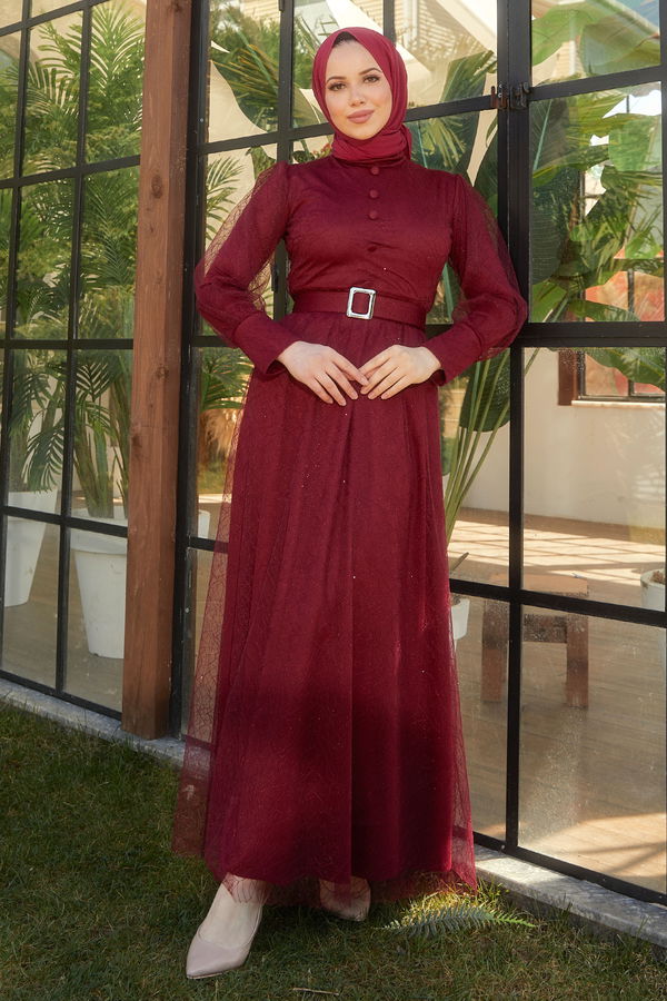 Abiye Bordo - 11461