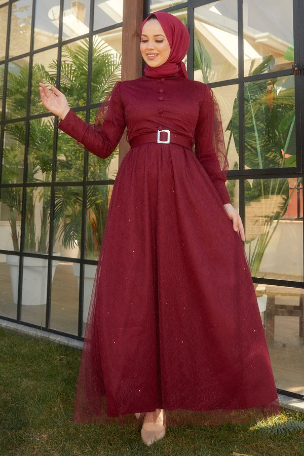 Abiye Bordo - 11461