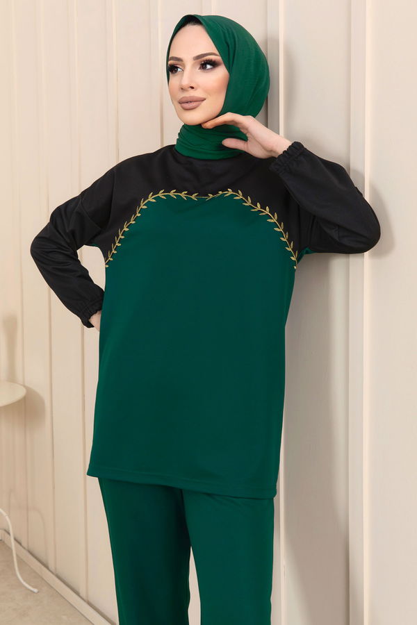 Tunik+Pantolon Yeşil - 11462