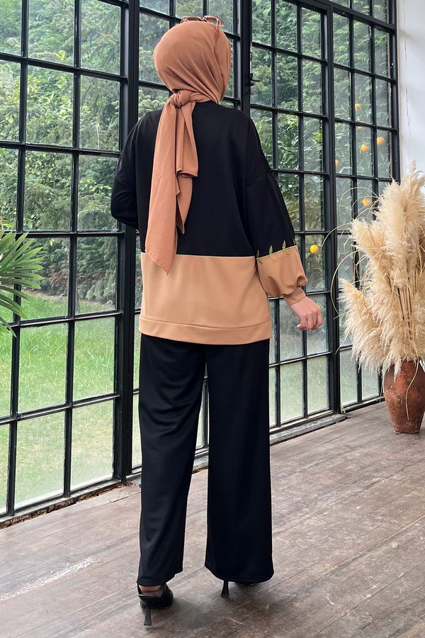 Tunik+Pantolon Vizon - 11525