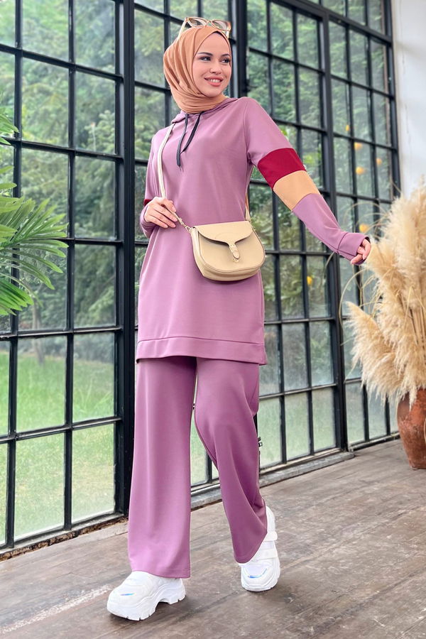 Tunik+Pantolon Lila - 11540 LİLA