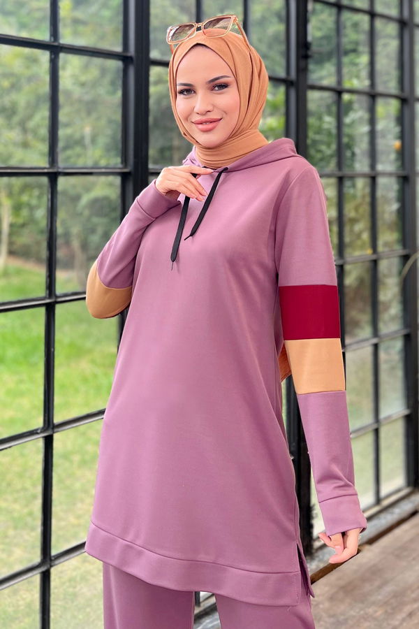 Tunik+Pantolon Lila - 11540 LİLA