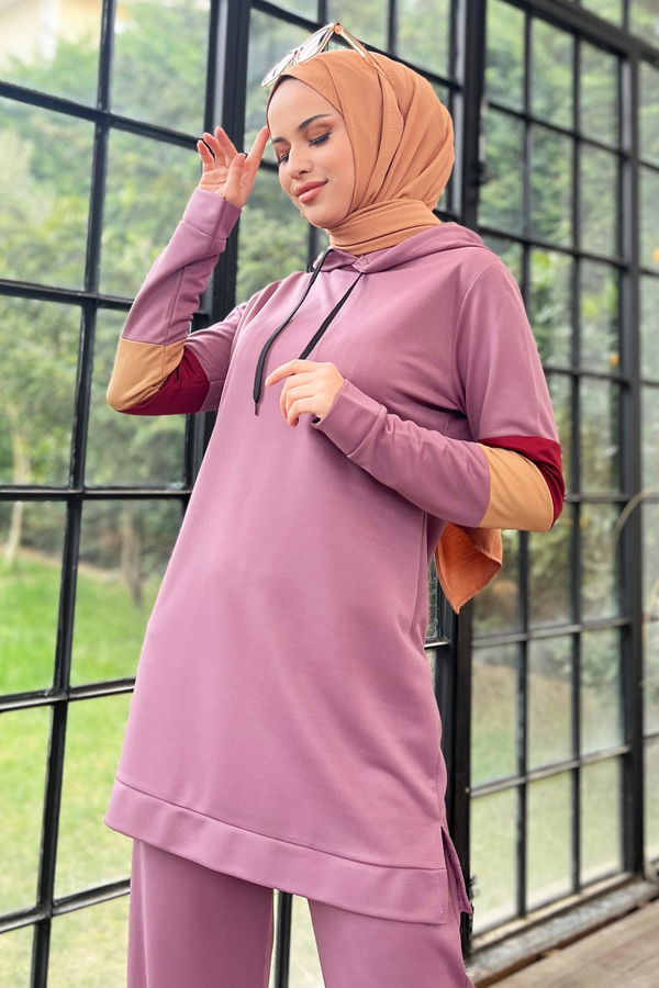 Tunik+Pantolon Lila - 11540 LİLA