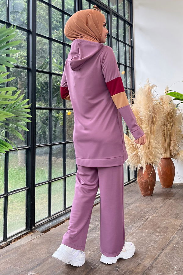 Tunik+Pantolon Lila - 11540 LİLA