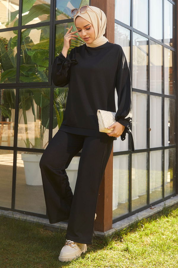 Tunik+Pantolon Siyah - 11542 SİYAH