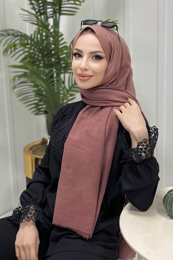 Pamuklu Şal Pembe - 21608