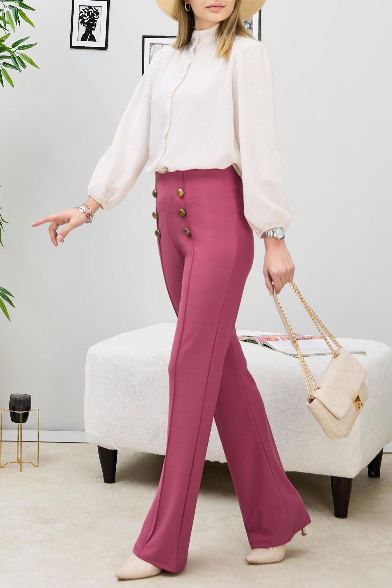 Pantolon Pembe - 10014