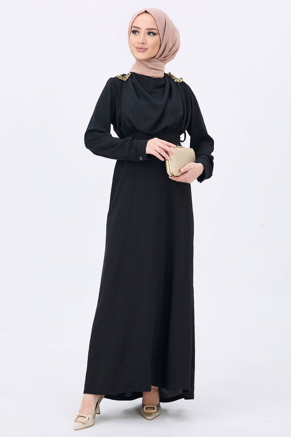 Elbise Siyah - 10308 SİYAH