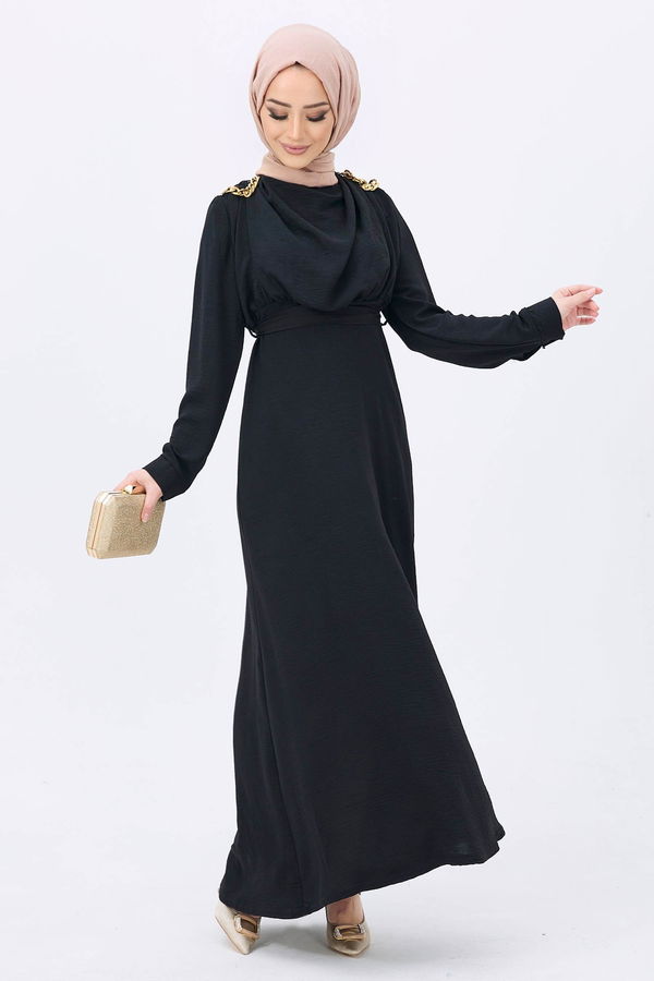 Elbise Siyah - 10308 SİYAH