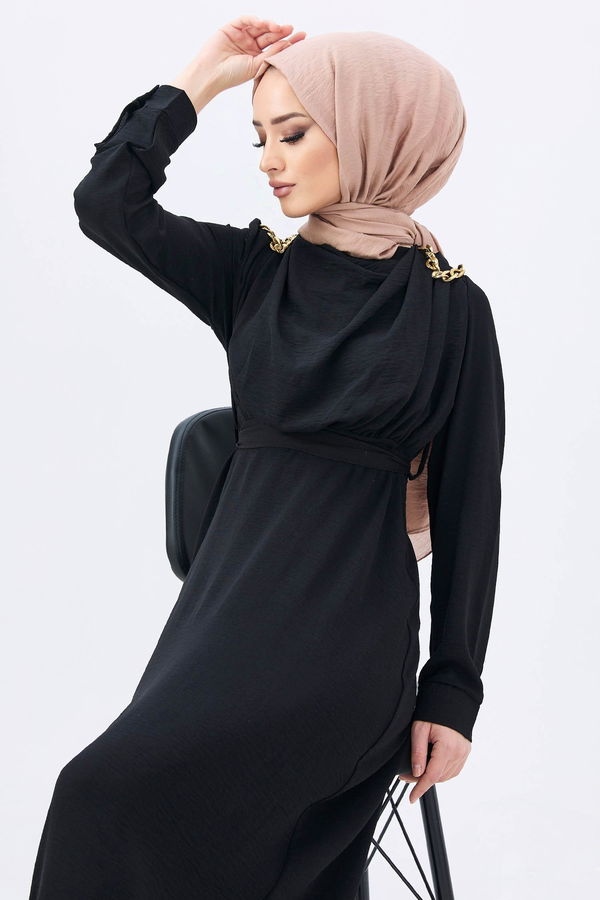 Elbise Siyah - 10308 SİYAH
