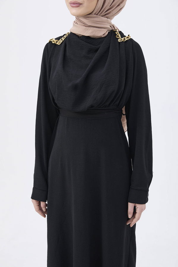 Elbise Siyah - 10308 SİYAH