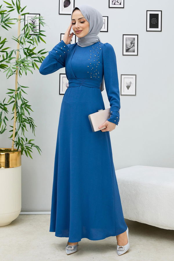 Elbise Mavi - 10310