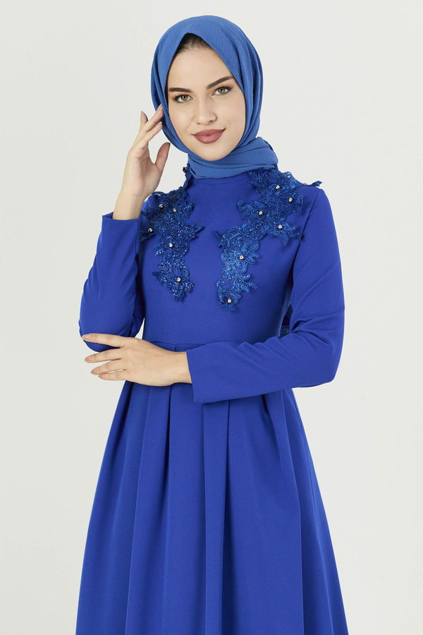 Elbise Mavi - 10424 MAVİ