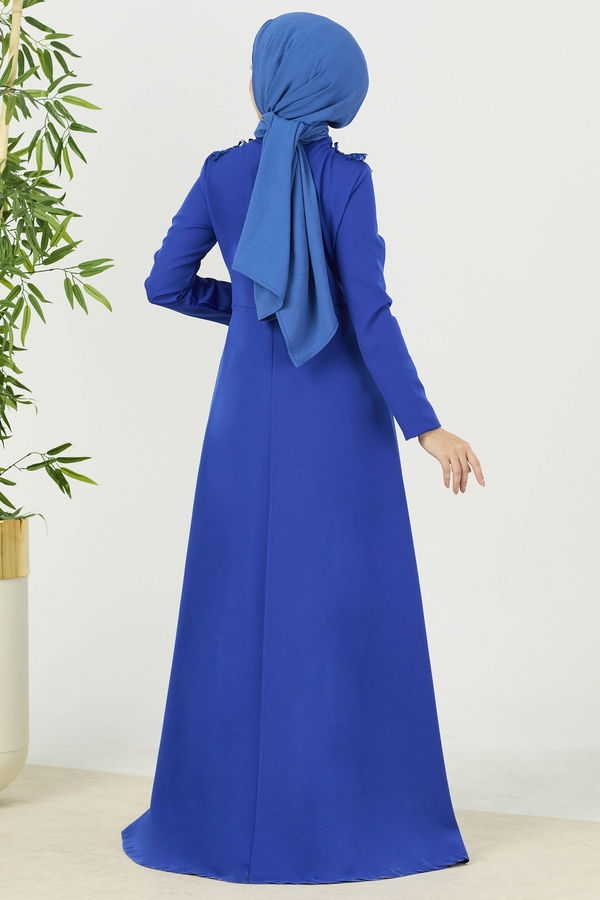 Elbise Mavi - 10424 MAVİ