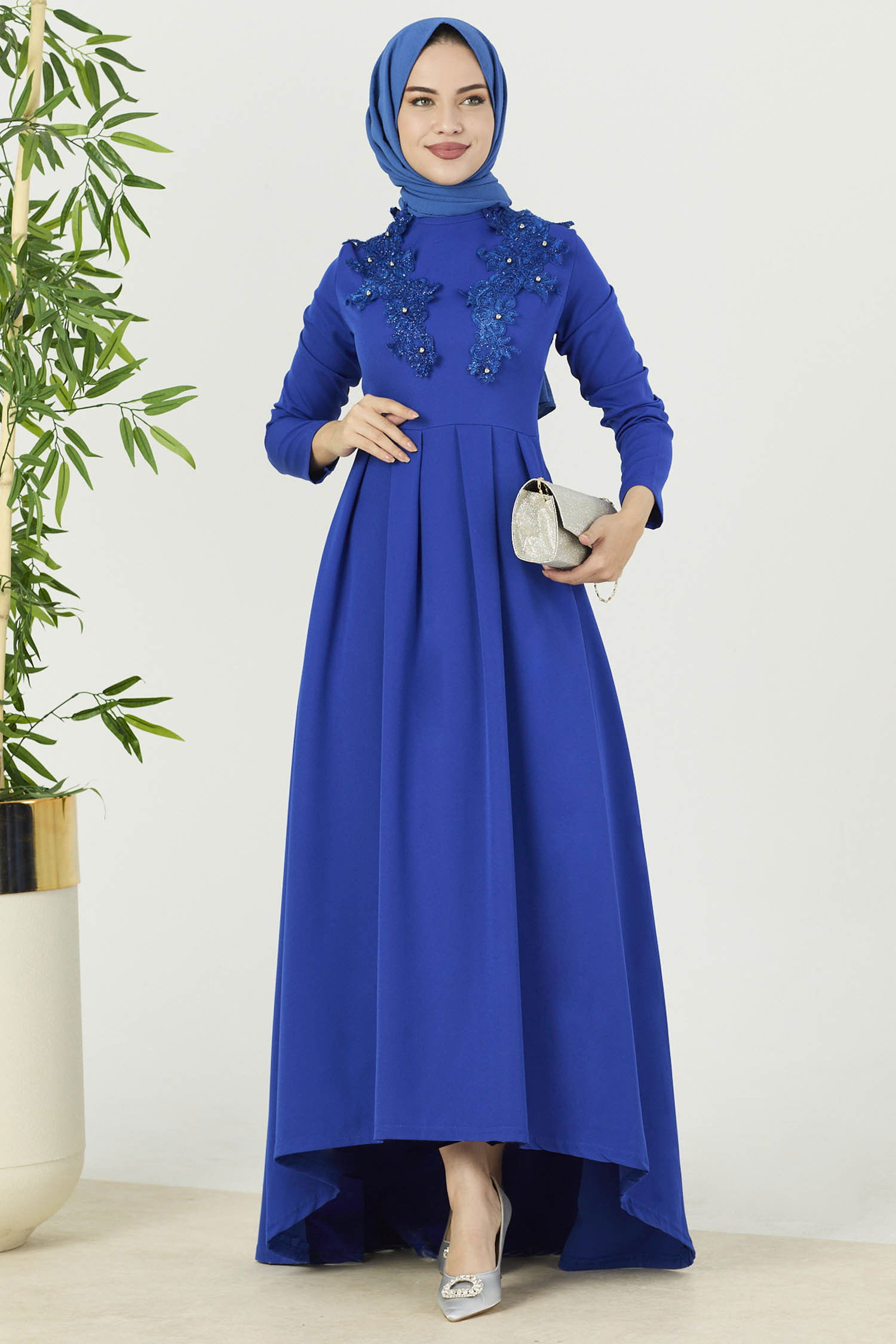 Elbise Mavi - 10424 MAVİ
