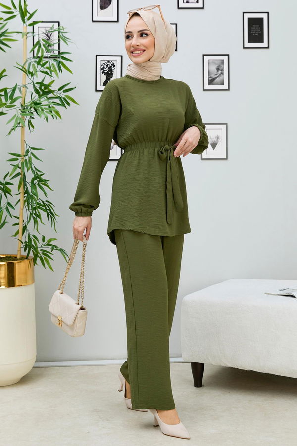 Bluz+Pantolon Haki - 10523