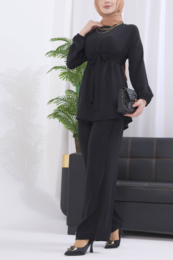 Bluz+Pantolon Siyah - 10523 SİYAH