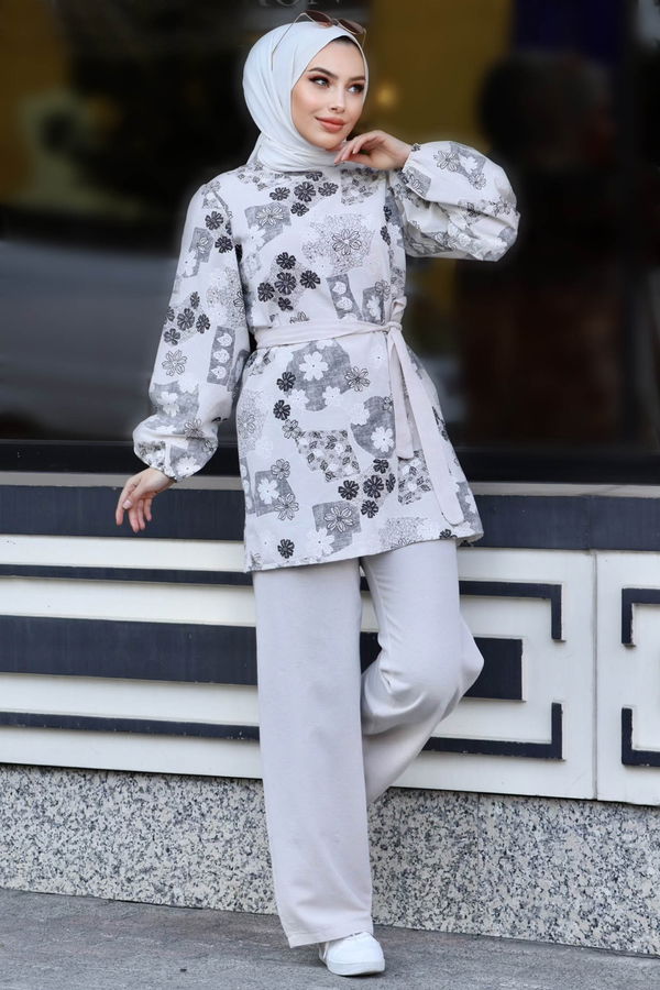 Tunik Pantolon Siyah - 10550 SİYAH