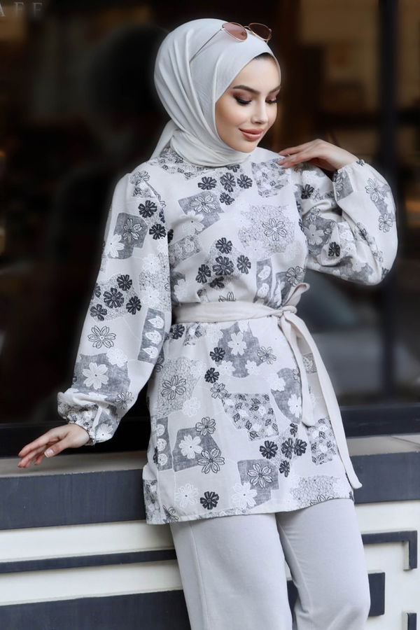 Tunik Pantolon Siyah - 10550 SİYAH