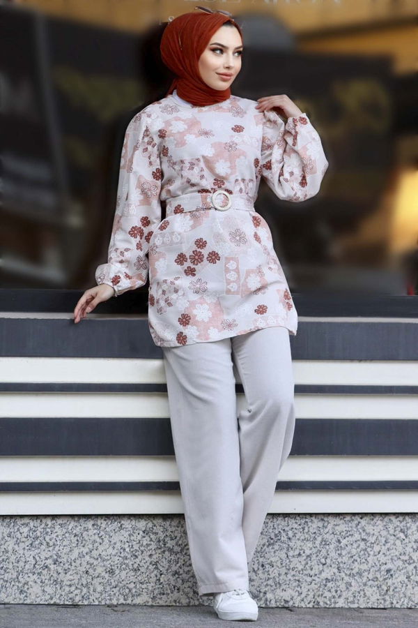Tunik Pantolon Kiremit - 10550