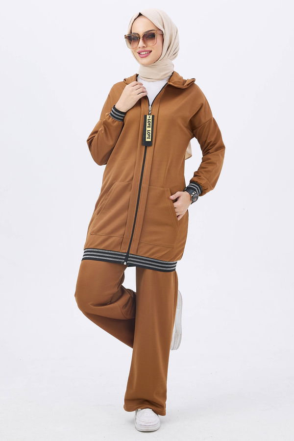 Tunik Pantolon Taba - 11021