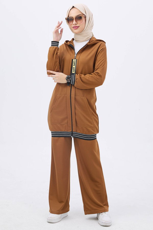 Tunik Pantolon Taba - 11021