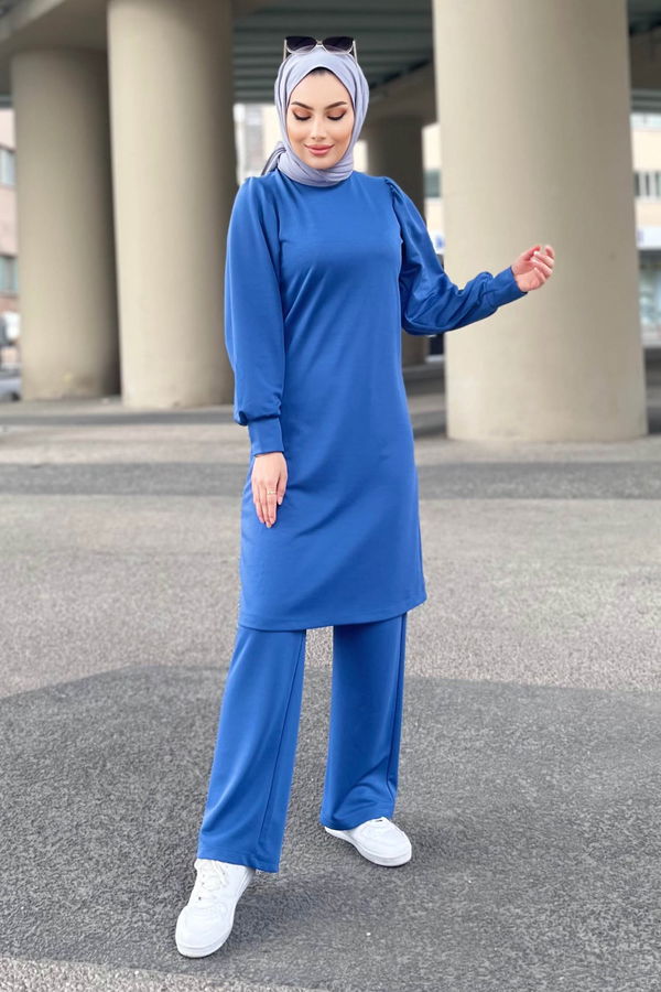 Tunik Pantolon Mavi - 11343