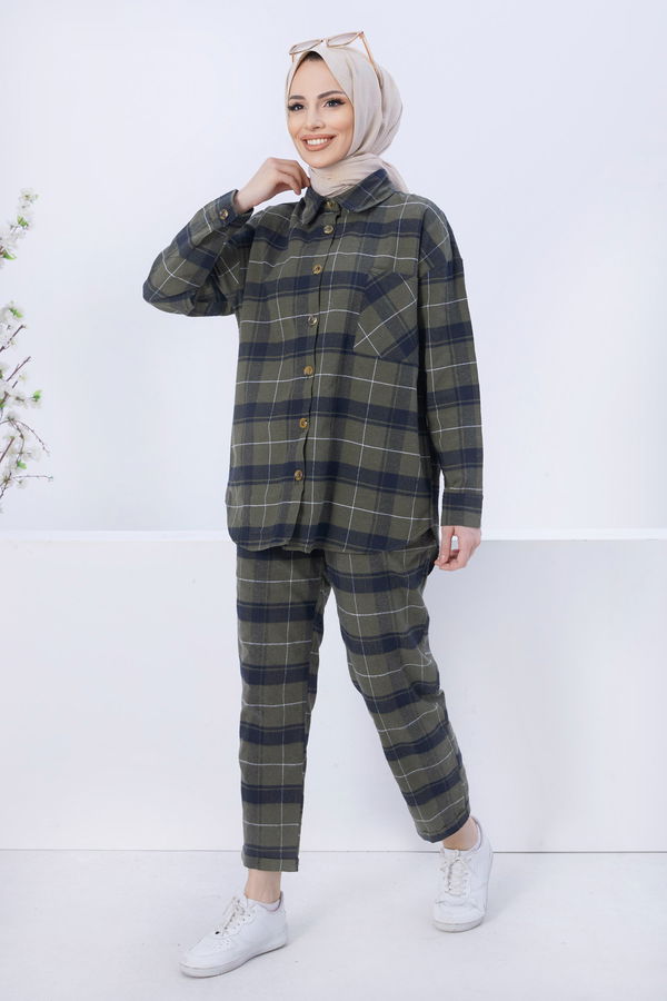 Tunik Pantolon Haki - 11344