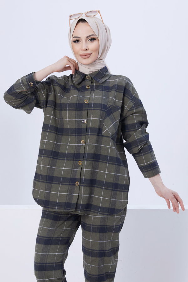 Tunik Pantolon Haki - 11344